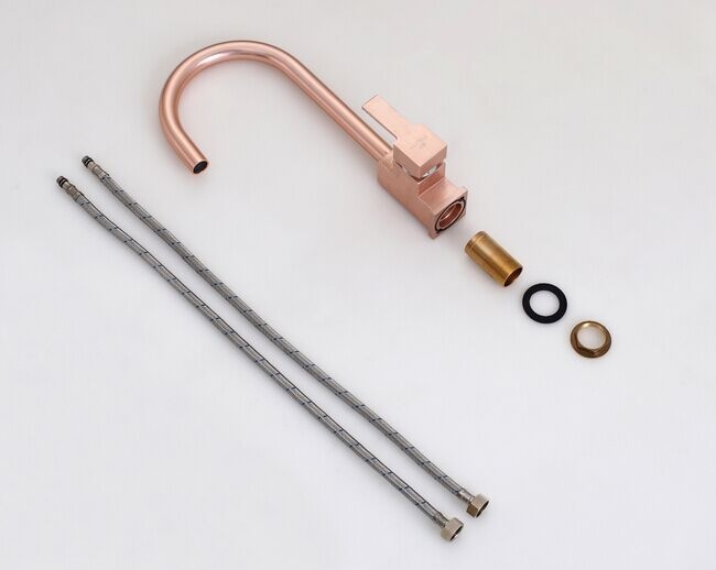 SALAMIS ALUMINIUM KITCHEN SINK FAUCET WITH MIXERTAP