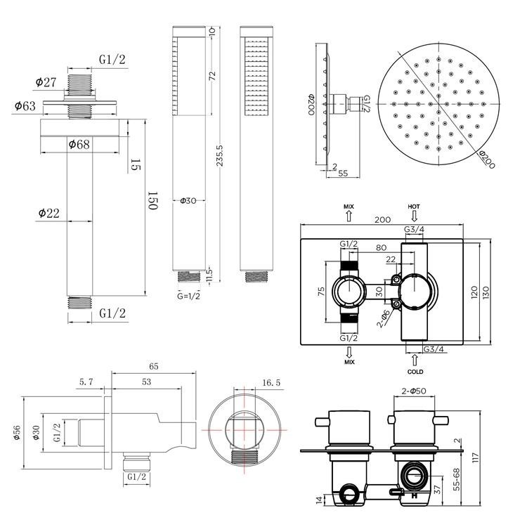 round-ceiling-ultra-thin-bathroom-shower-chrome